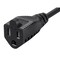 Monoprice Power Adapter Cord Cable Black, 6 ft. 1303 - alternate 3